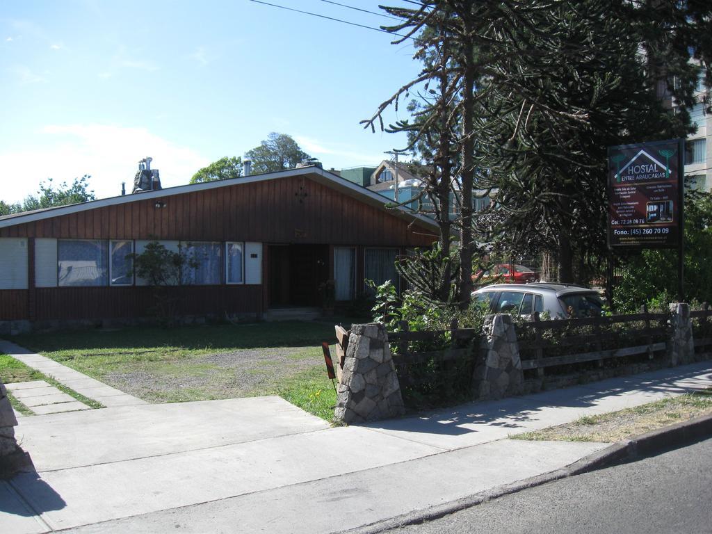 Hostal Entre Araucarias 特木科 外观 照片
