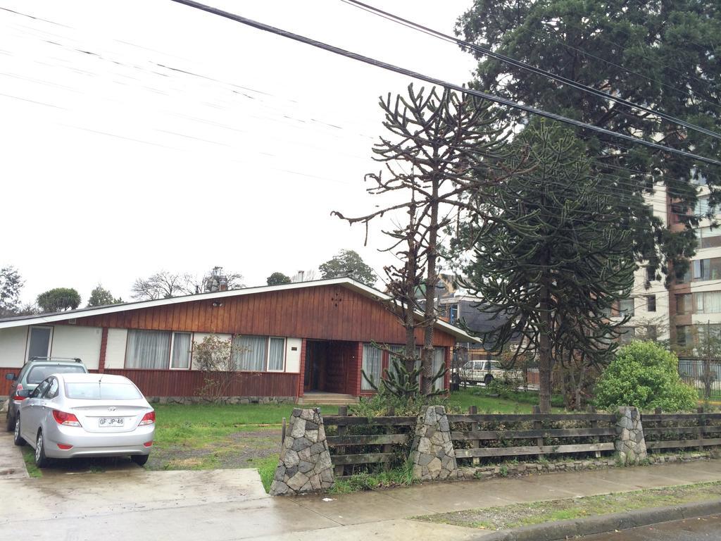 Hostal Entre Araucarias 特木科 外观 照片