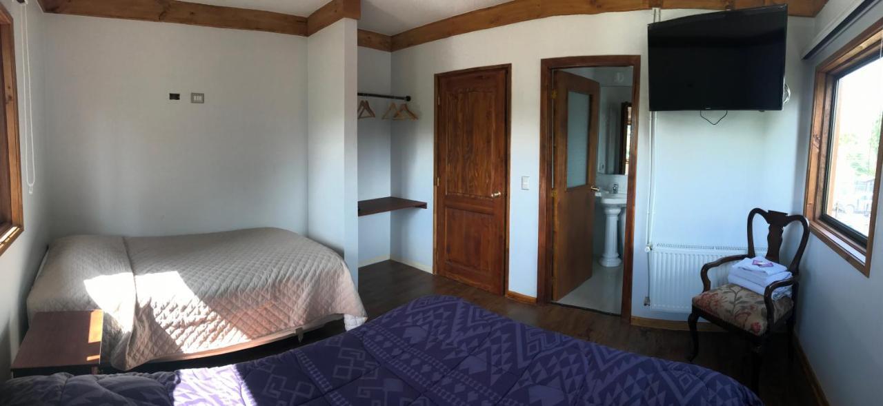 Hostal Entre Araucarias 特木科 外观 照片